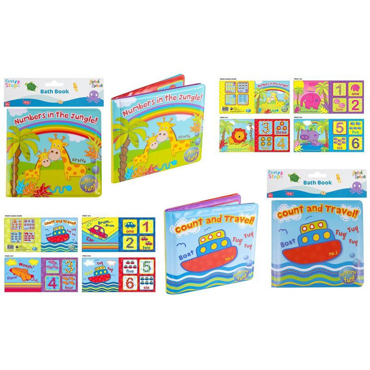 Picture of PS150: SOFT PVC & FOAM BABY LEARNING BATH BOOK